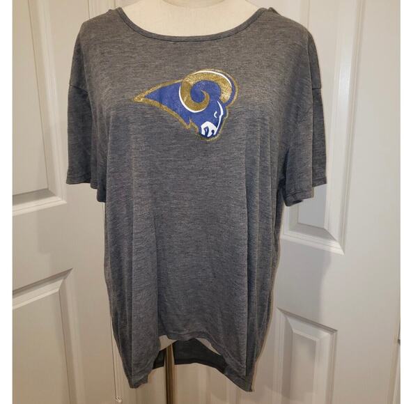 New NFL Rams Logo Backdrop Shirt Large - Picture 1 of 5